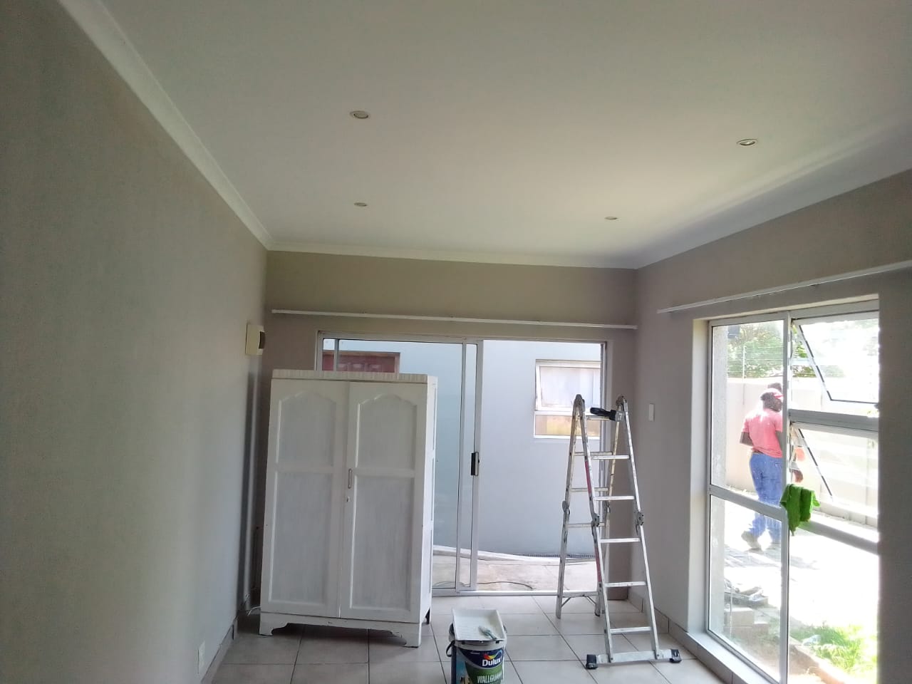 Ceiling interior completed